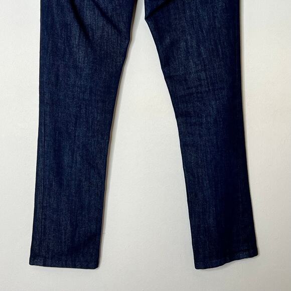 DL1961 Toni High Rise Cropped Jeans Dark Wash Crush Womens Size 26 - Picture 7 of 12